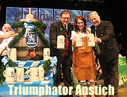 Starkbierzeit 2016 im Löwenbräukeller vom 19.02.-19.03.2016. Auftakt mit Christian Springer Starkbieranstich 2016 am 18.02.2016 